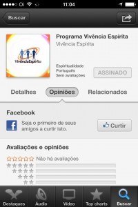 Aba de Opiniões