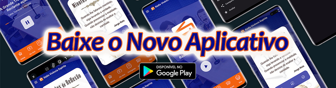 Nova versão do app da Rádio Vivência Espírita