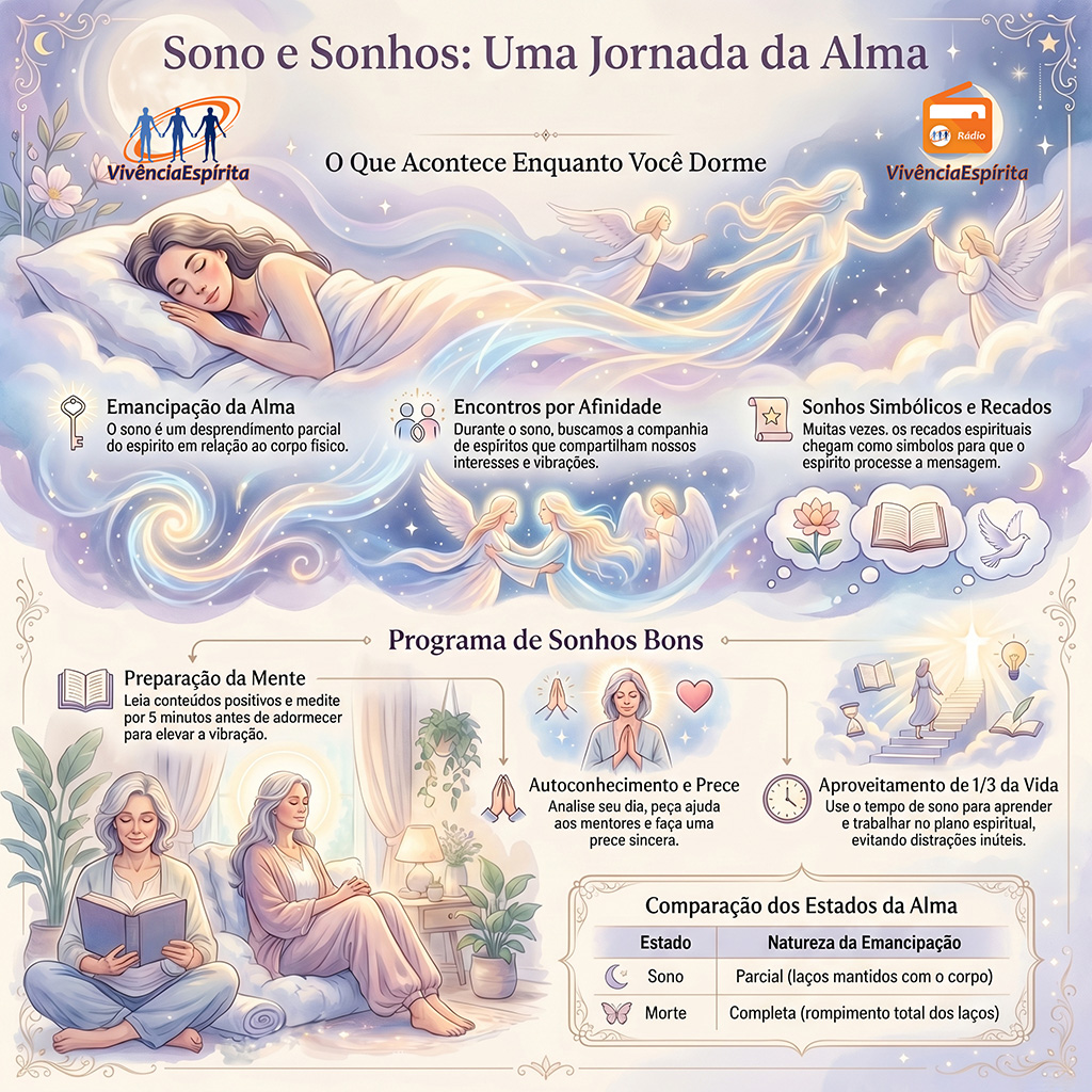 Sono e Sonhos na Visão Espírita com Eduardo Borges - Ep. 1155