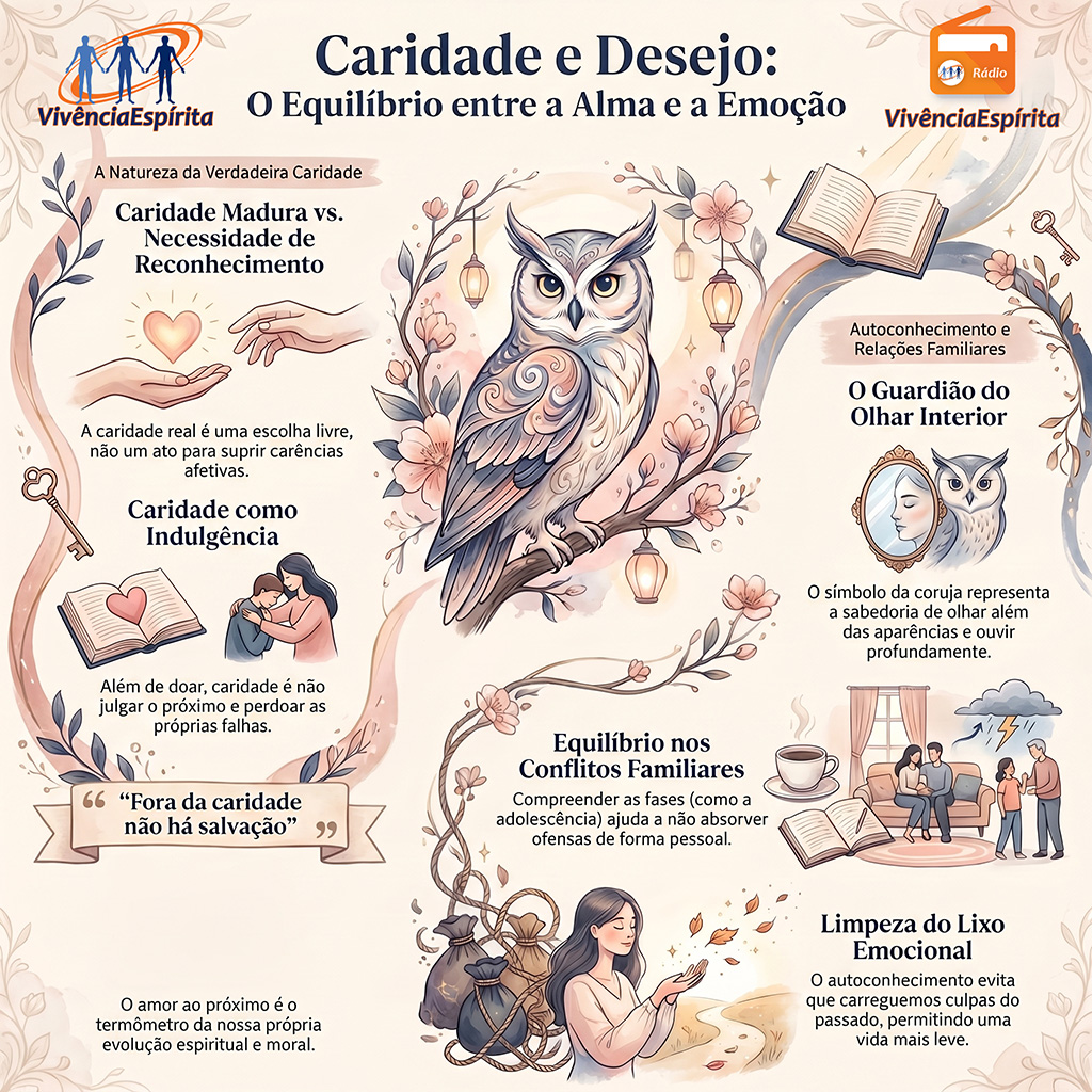 Caridade e Desejo: Psicanálise e Espiritismo com Douglas Brito - Ep. 1158